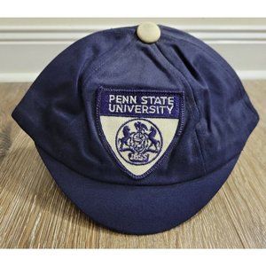 Vtg. Penn State University Rat Cap Embroidered 50's Youth Kids Boys Freshman